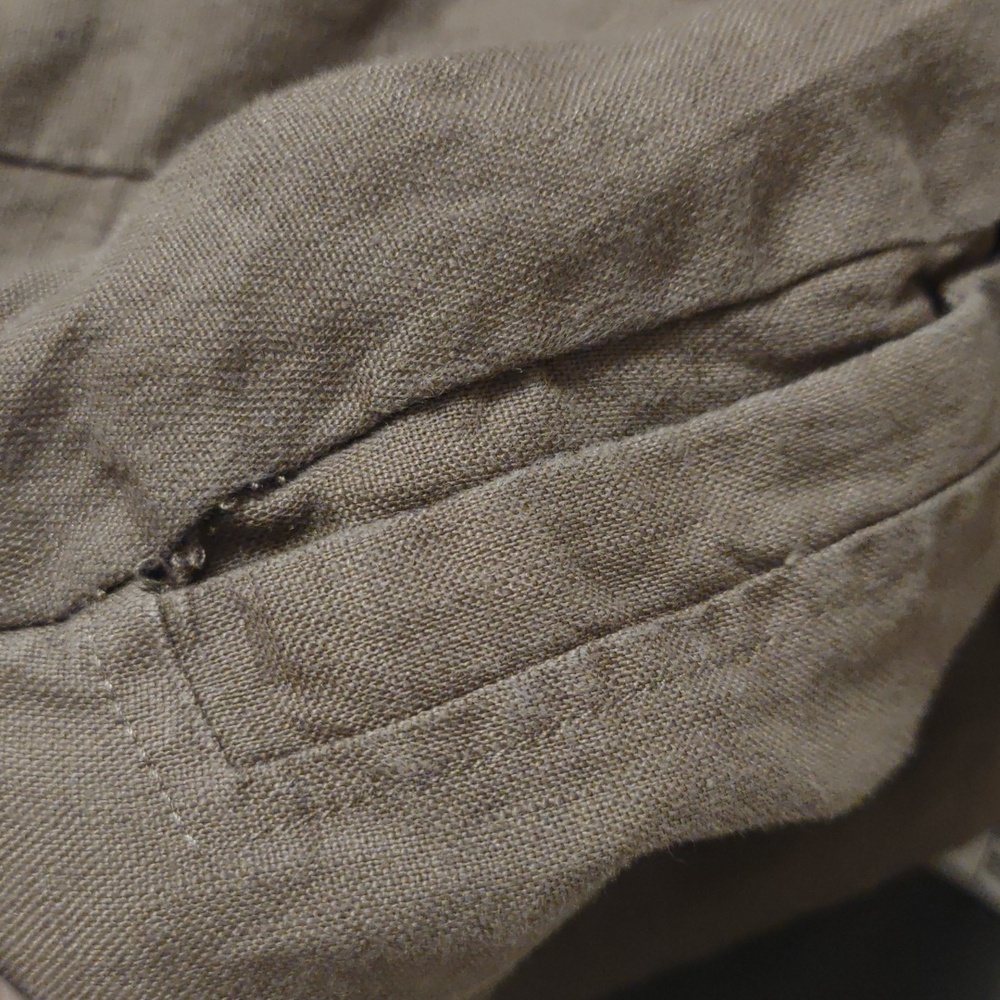 Reformation Olive Green Wide Leg Cargo Pants - Picture 7 of 7